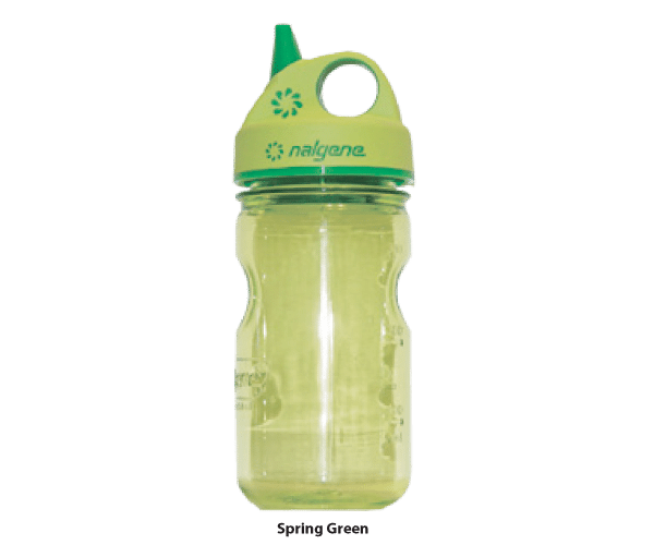 Nalgene Everyday Kids Grip-n-gulp Water Bottle 12oz Green Trail for sale online 