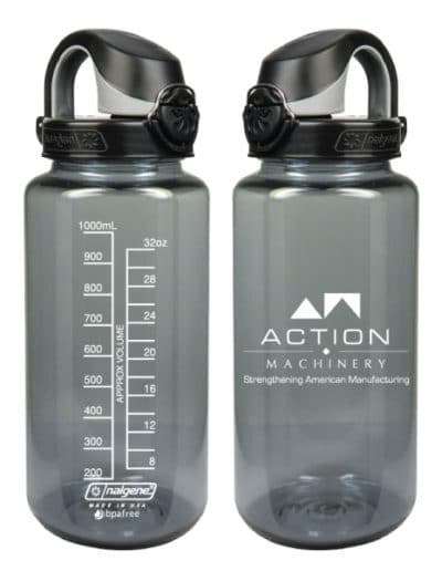 Nalgene 32oz On-The-Fly Custom Printed for Action Machinery